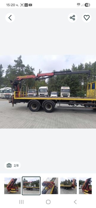 Palfinger 10500 кран
