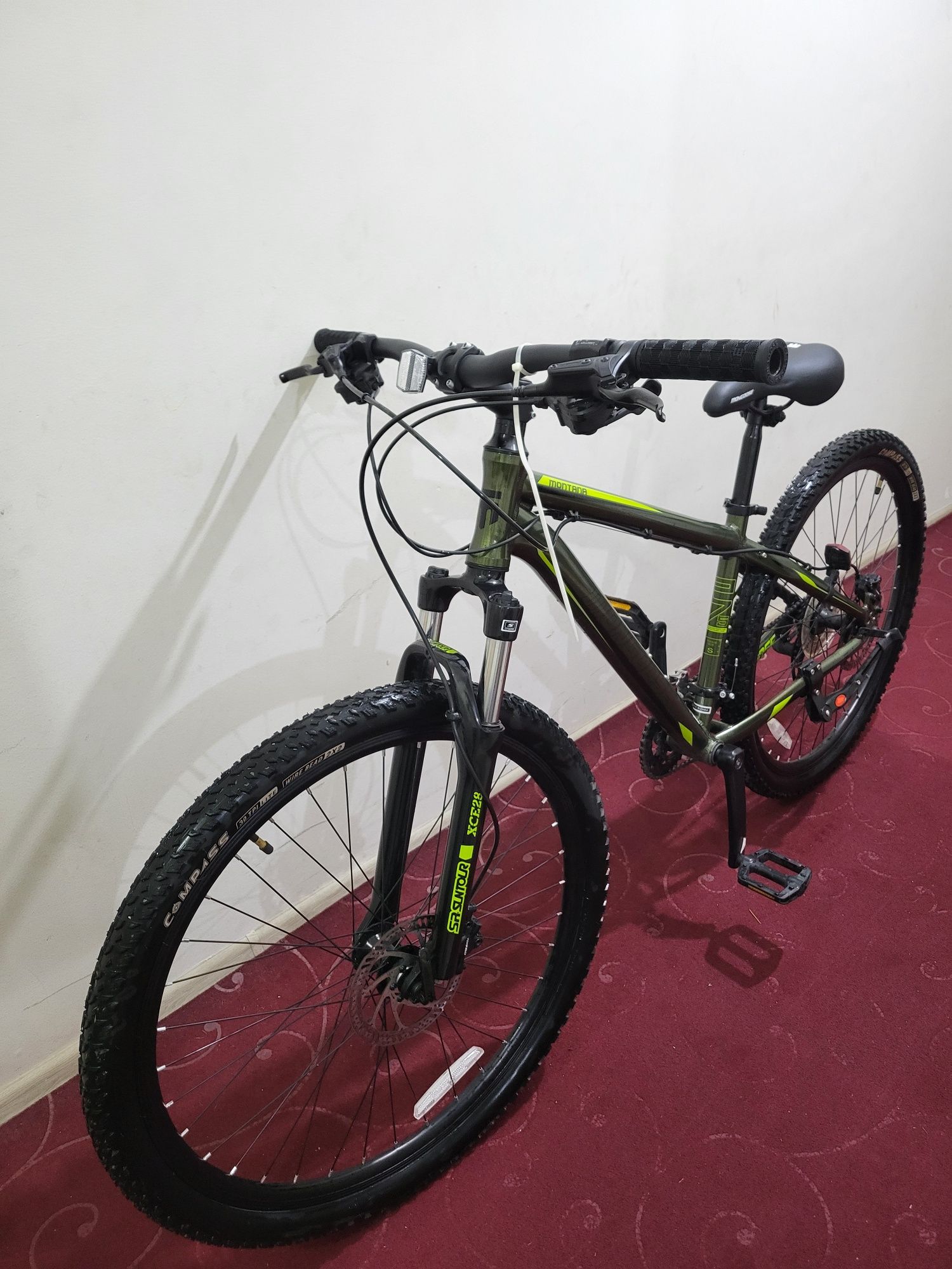 Montana Mongoose velosipedi (dark green)
