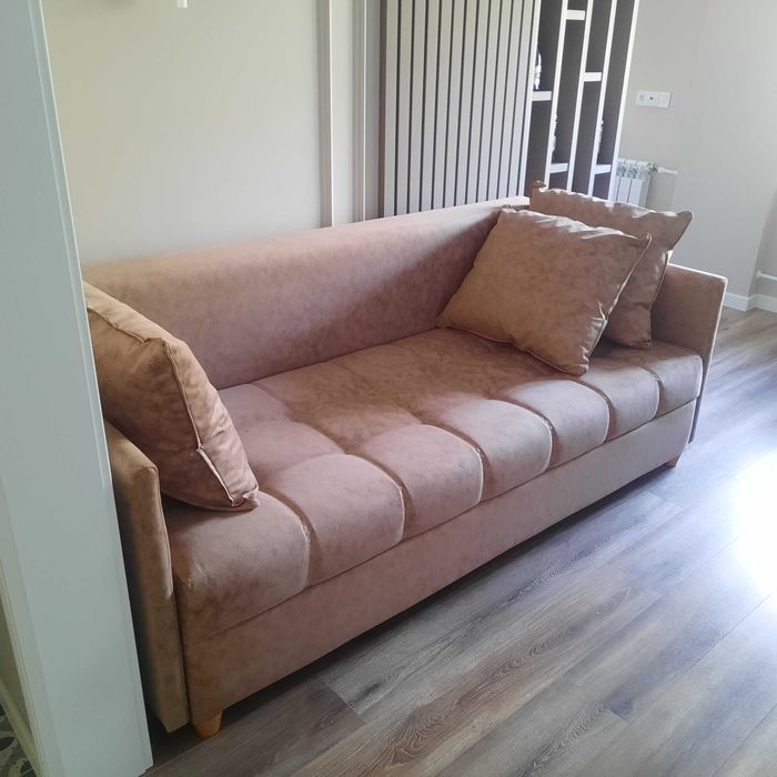 Продаю диван, новый, раскладной, цвет песок.