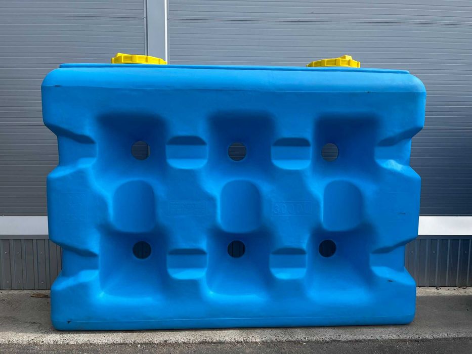 Емкость бак бочка 3000 литров прямоугольная гарантия с завода