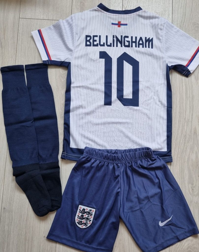 Echipamente fotbal copii Bellingham, Real si Anglia