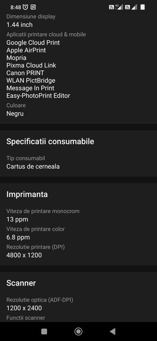 Multifuncțional canon