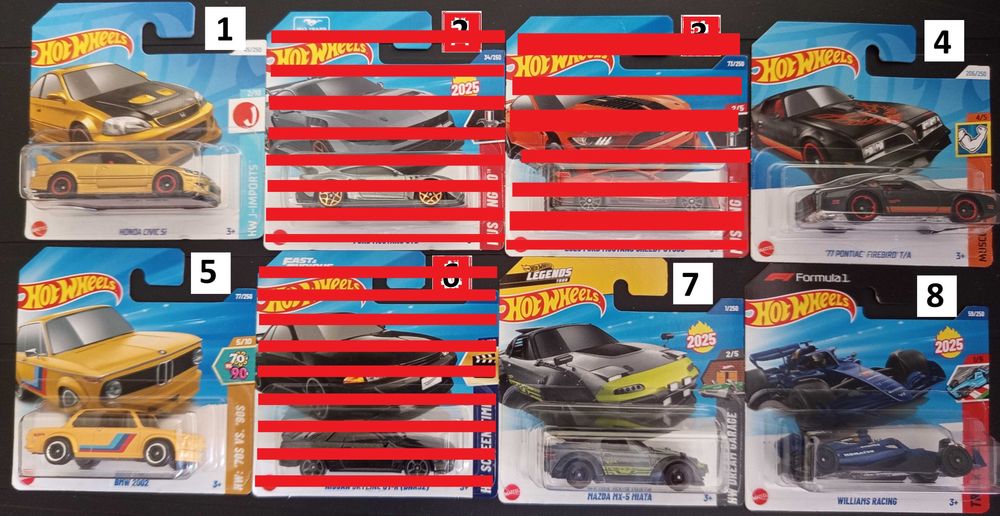 Hot Wheels колички