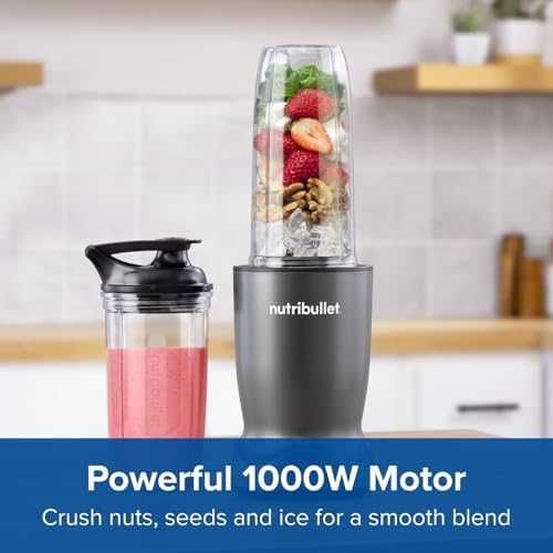 Нов Мощен блендер Nutribullet 1000W за лед, ядки и замразени плодове