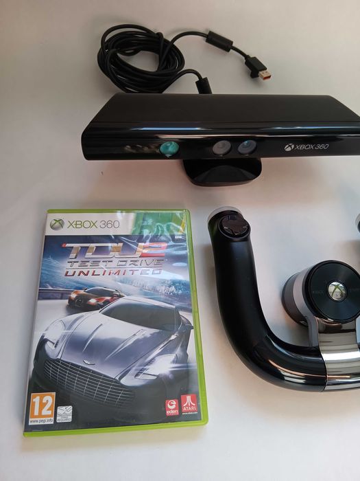 Kinect Xbox360 Volan,Speed Wheel, Joc mașini Test drive Unlimited 2