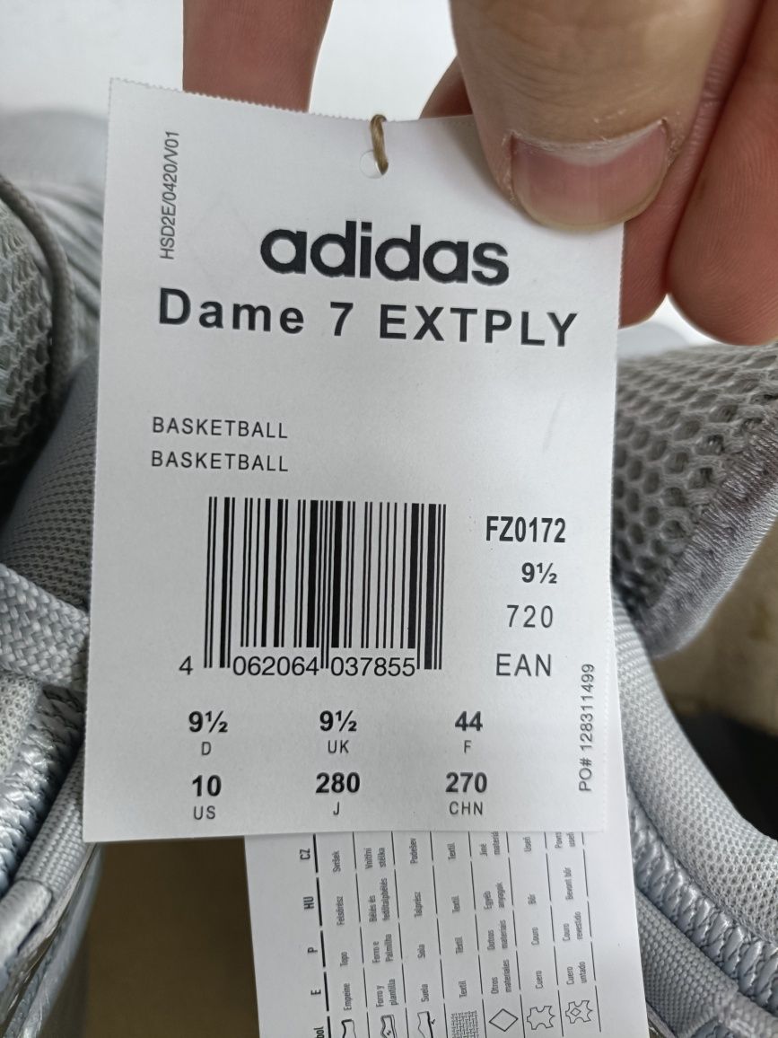 Adidas Dame 7 EXTPLY номер 44