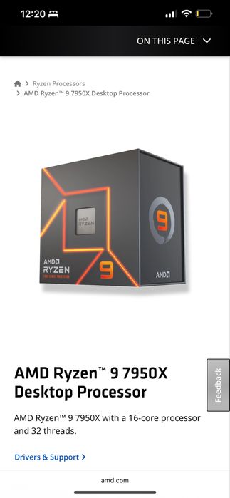 CPU 7950x + placa baza X670E + 64GB ddr5 6400 CVL