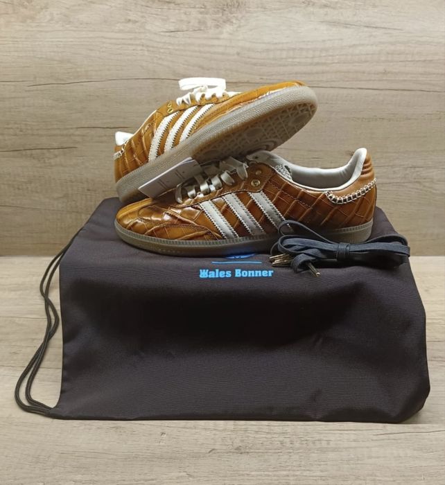 Adidas x Wales Bonner Samba Croc night brown 43 1/3