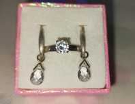 Set bijuterii din argint pietre Swarovski