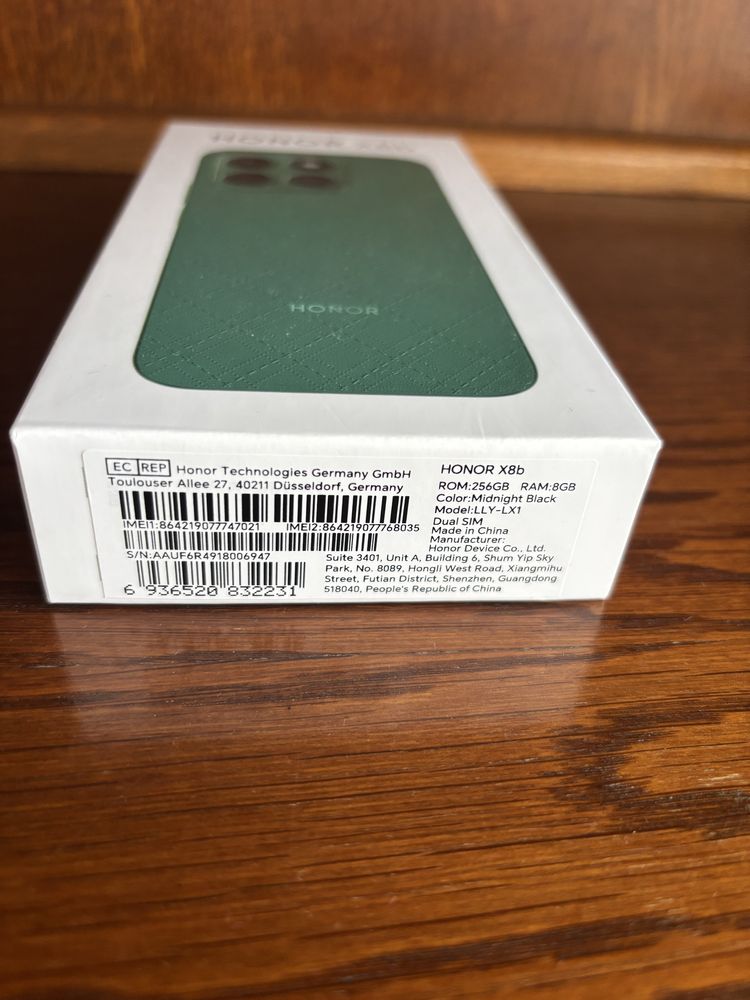 Honor X8b 256 GB Black