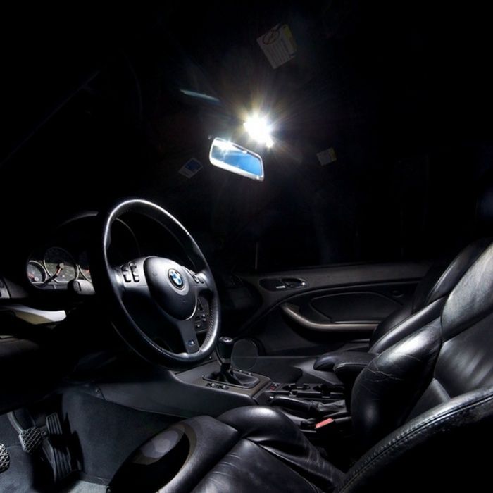 BMW E46 E90 F30 E91 F31 LED интериор комплект Canbus 3г ГАРАНЦИЯ