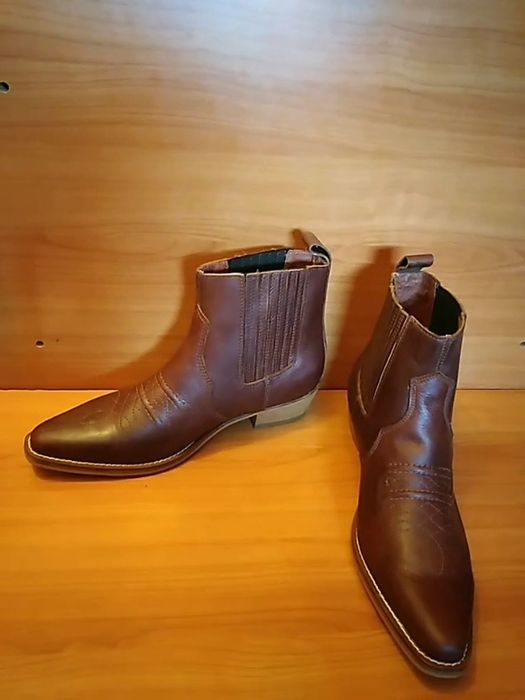 Ciocate, cizme western din piele naturală