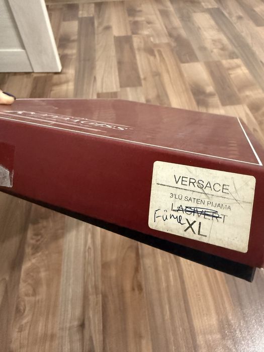 Pijama satin bleumarin