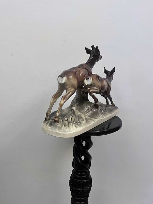 Bibelou vechi statueta Germania SPIEGEL marcat mare bibelouri portelan