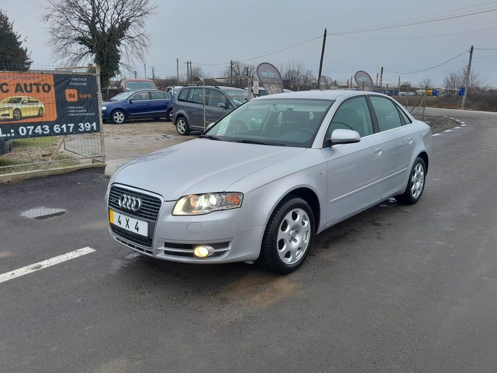 Audi A4 2 L TDI 140cp Quatro 4x4 an 2007 Euro 4