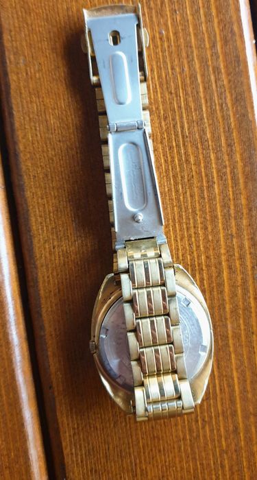 Ceas bărbați Seiko automatic,mecanic suflat cu aur