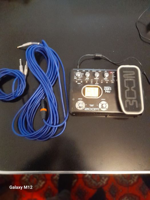 Gitara prosessor pidal Zoom g 2.1 холати яхши Звуклар ёзилган