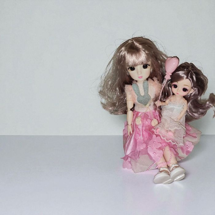 Păpuși Articulate Set "Mamă și Fiică" (30 cm)