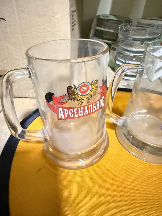 Бокалы для пива новые