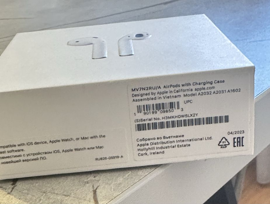 Наушники Airpods оригинал