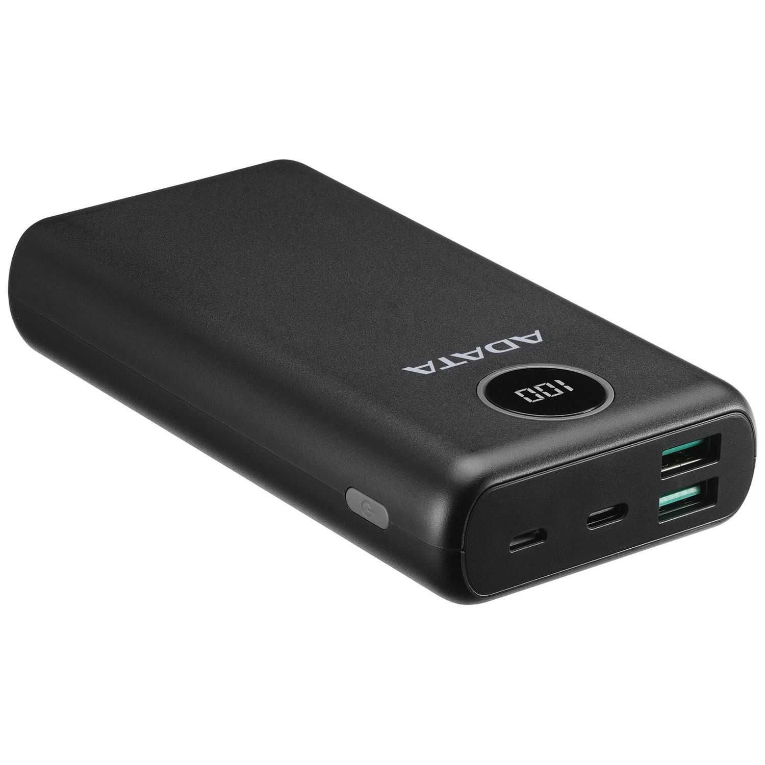 Външна батерия ADATA 20000mAh USB-C microUSB QC/PD 3.0