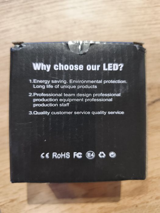 Ново! 2 броя Mini LED 7600lm 80W H7 лед крушки халогенни