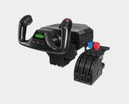 Logitech Flight Yoke System + Flight Switch Panel