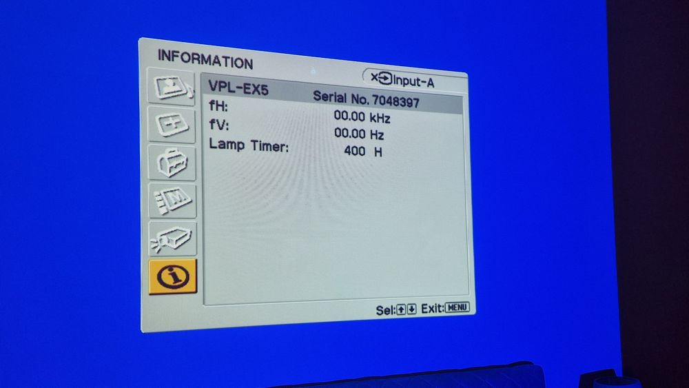 Proiector SONY VPL-EX5 2000 lumeni, 1024x768