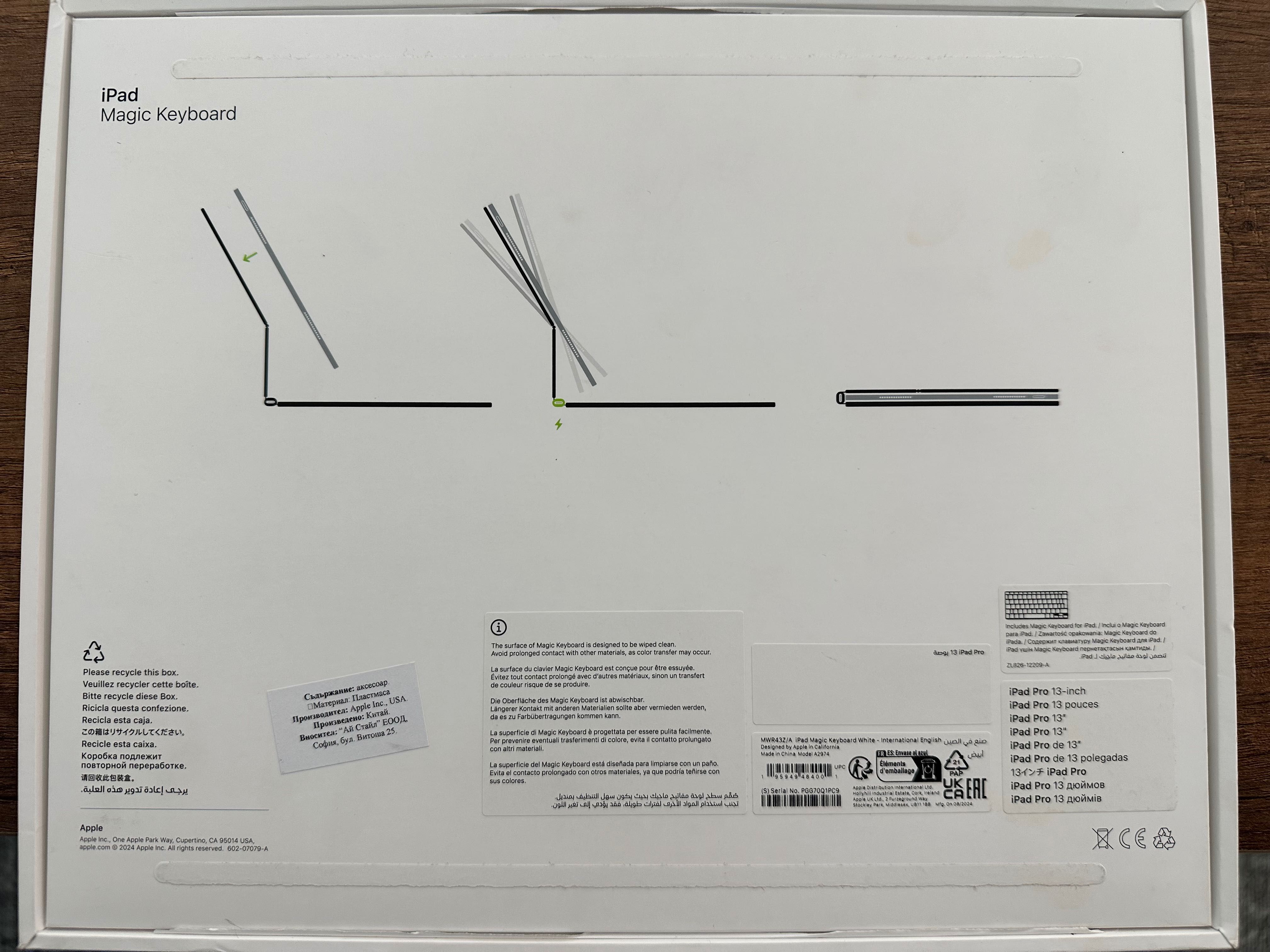 iPad Magic Keyboard -  iPad Pro 13”
