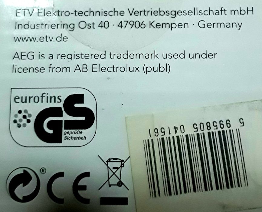 Ondulator electric cu aer cald AEG GERMANIA NOU (Idee cadou) - 60 Lei