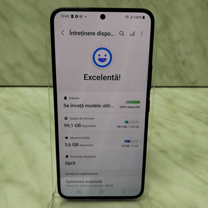 Telefon Samsung Galaxy S22 128GB Negru Zeus Amanet Rahova