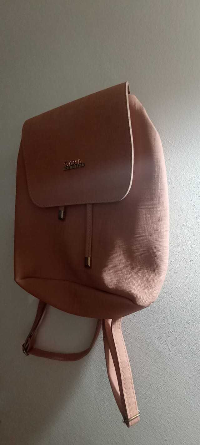 Rucsac ZARA roz prafuit