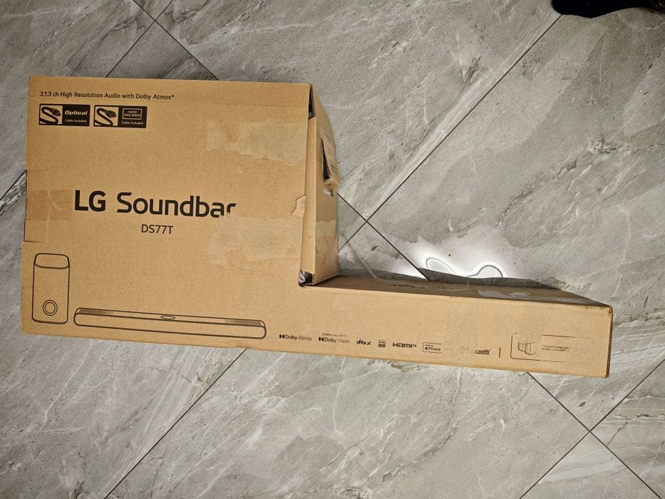 LG Sound bar 3.1 Dolby Atmos Nou