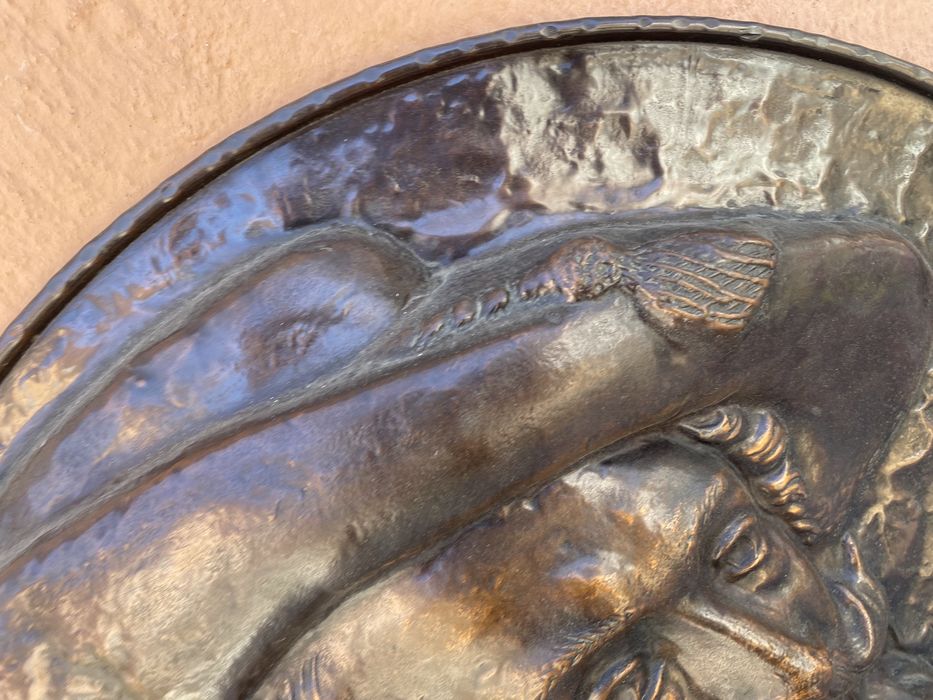 Голямо холандско пано за стена от мед рубенс