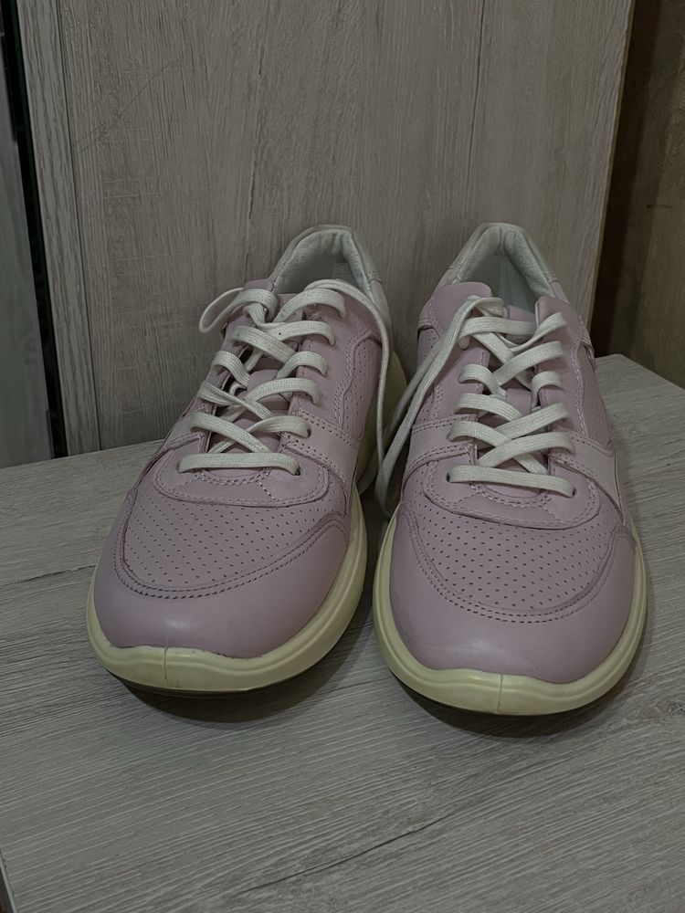 Кроссовки из кожи ECCO SOFT 7 RUNNER W