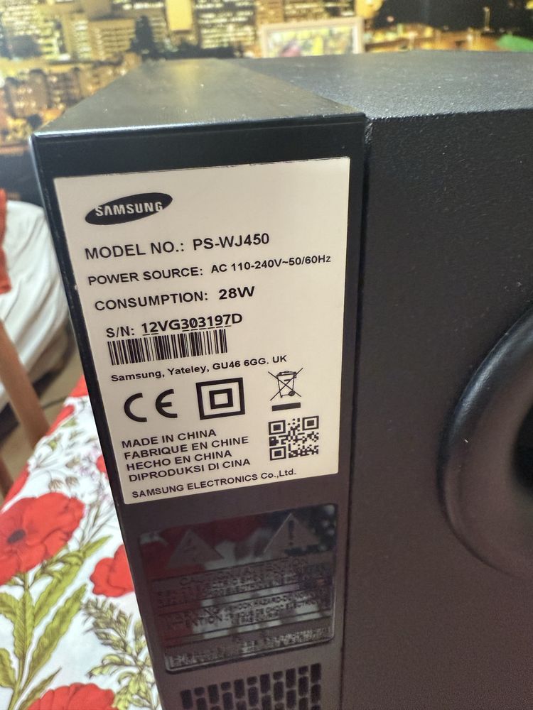 subwoofer samsung nu mai am bara de sunet se vinde ca defect