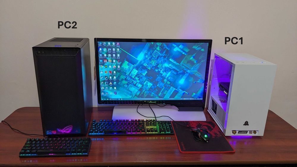 Vand 2 buc Pc Gaming ca nou