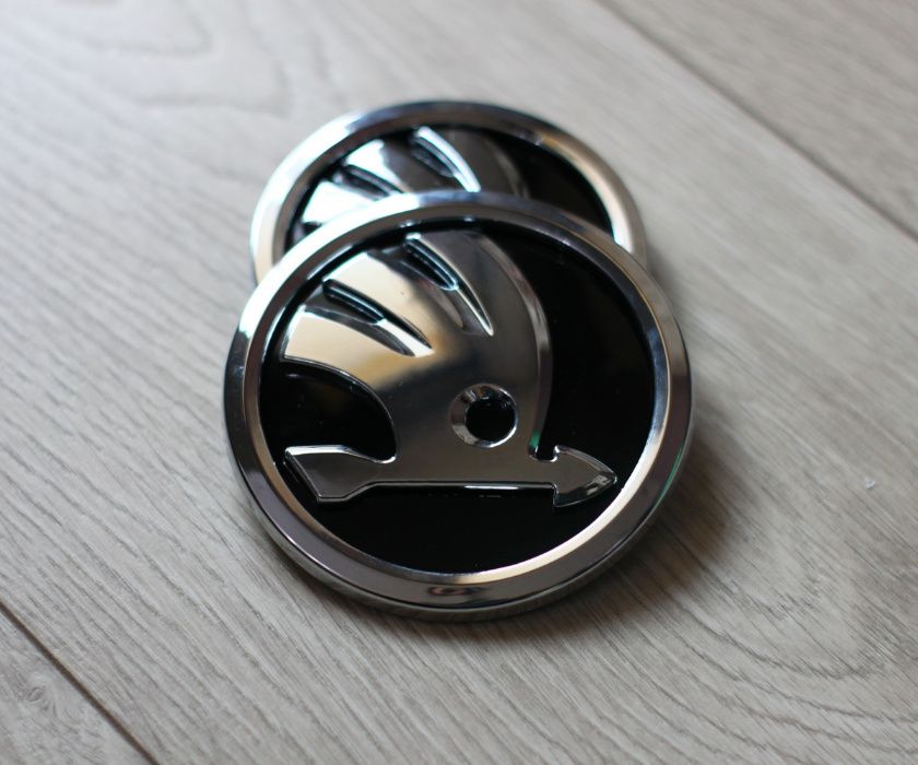 Skoda емблеми 90, 80, 42, 56, 14 mm.