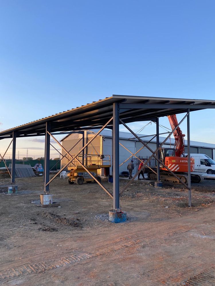 Vand hale structuri metalice 12x20x4h