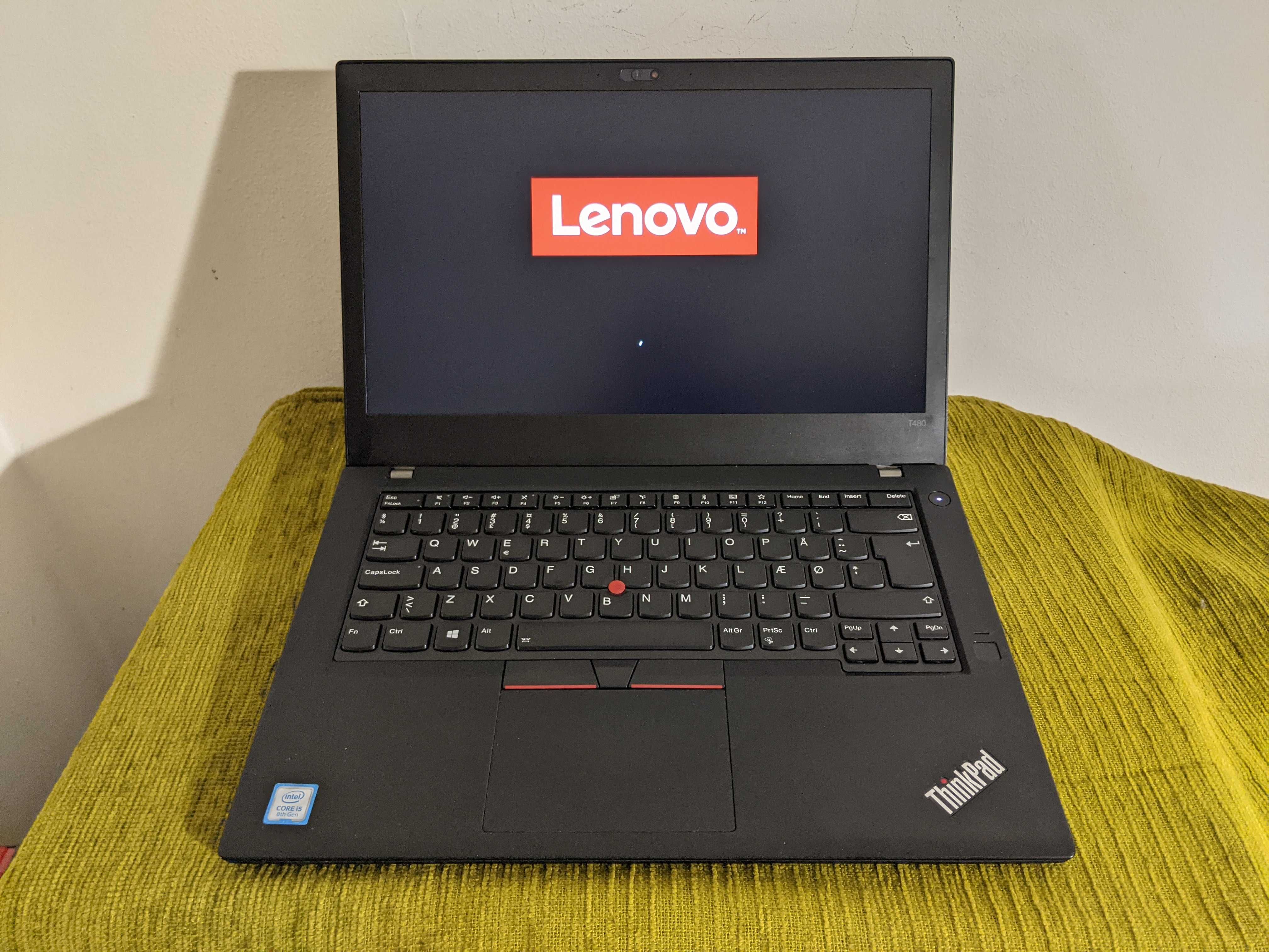 Laptop Lenovo ThinkPad T480, 14"FullHD i5-8250U 16GB RAM 256GB SSD