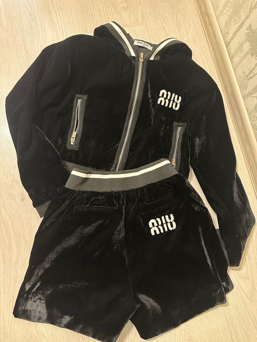 Двойка Miu Miu велюр