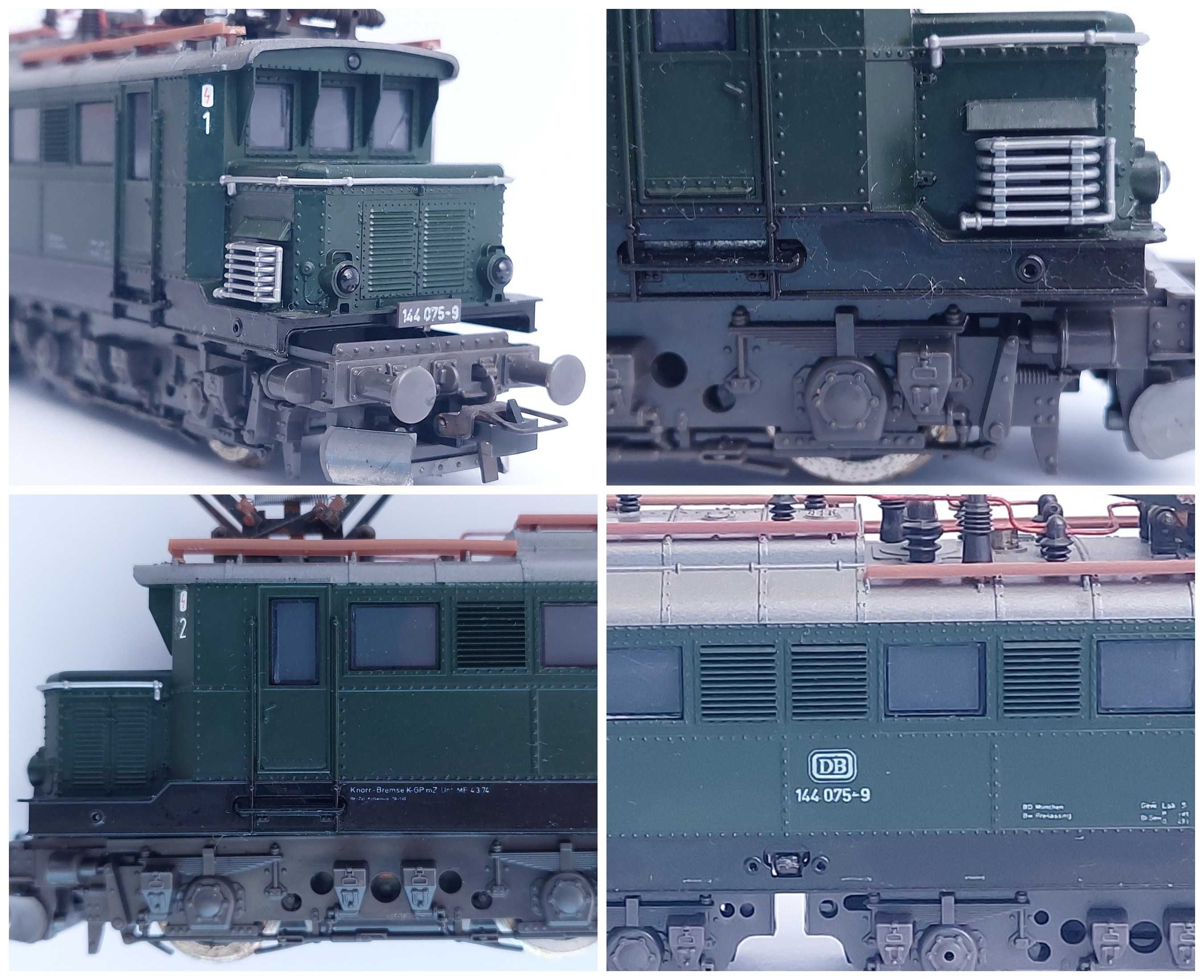 Roco Locomotiva electrica DB E 44, stare buna și vagoane Donnerbuchsen