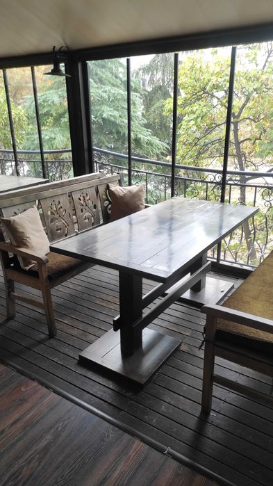 Маси ,пейки ,столове от бук