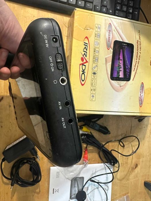 irradio 7 inch xtl-719ad cu accesorii tv mufa antena