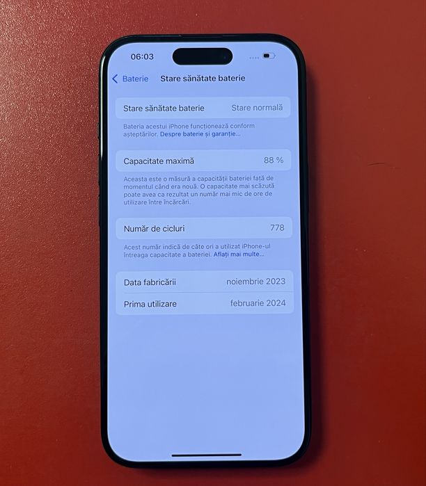 Iphone 15 pentru piese  display original