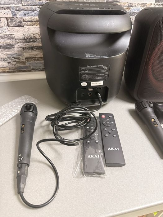 Boxa portabila Bluetooth karaoke Akai ABTS-S6