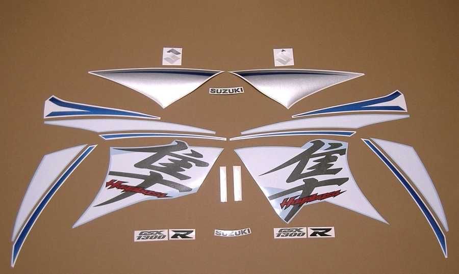 Стикери Сузуки 1340 Hayabusa 2015-2016г Suzuki Хаябуса лепенки графики