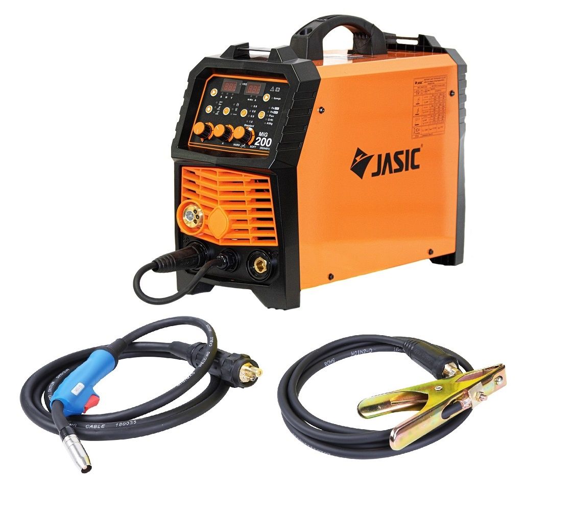 JASIC MIG 200 PREMiUM-Aparat sudura MIG-MAG/TIG/MMA+Sarma Flux 0.8/5kg