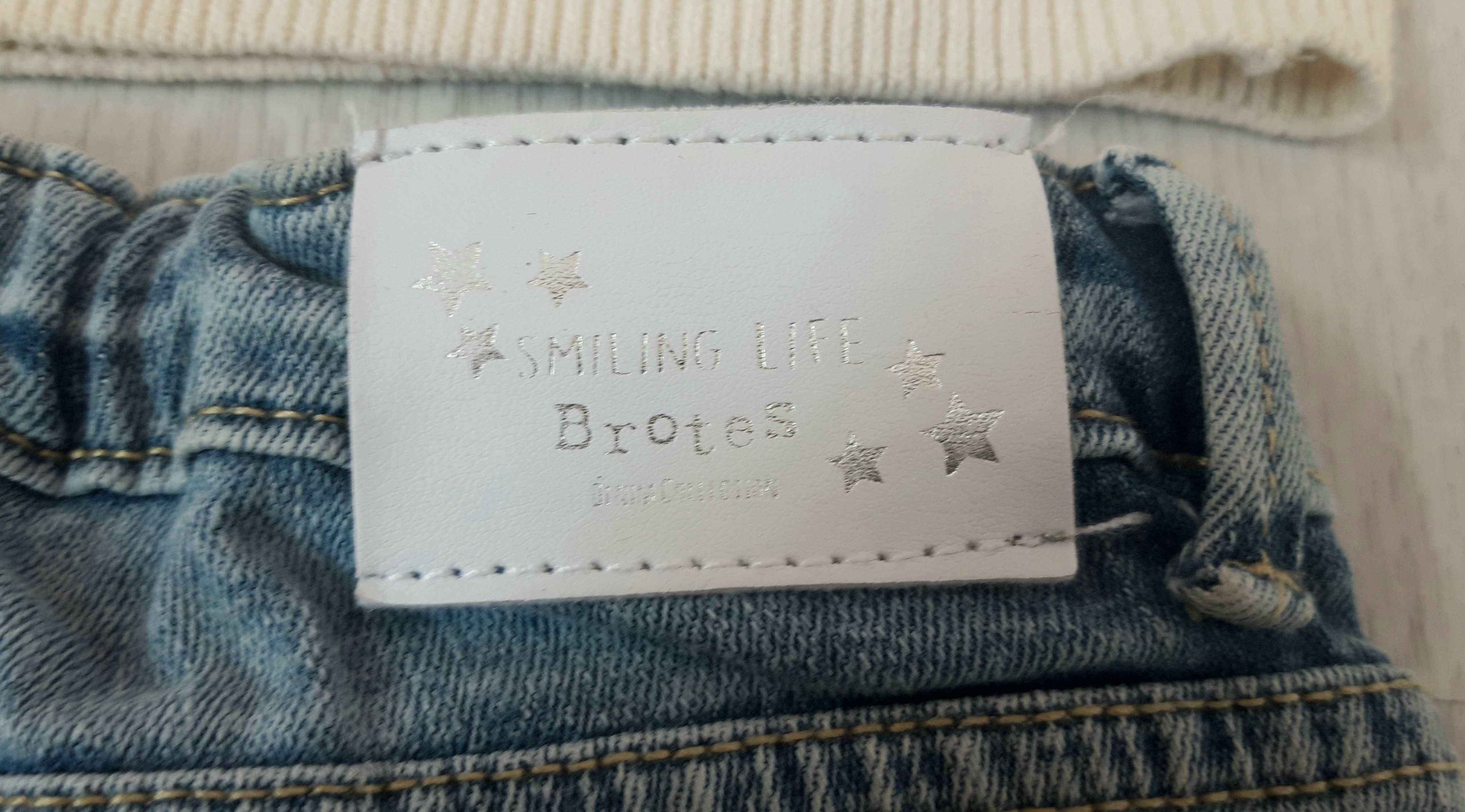 Blugi BROTES si Bluza H&M 6-8 ani