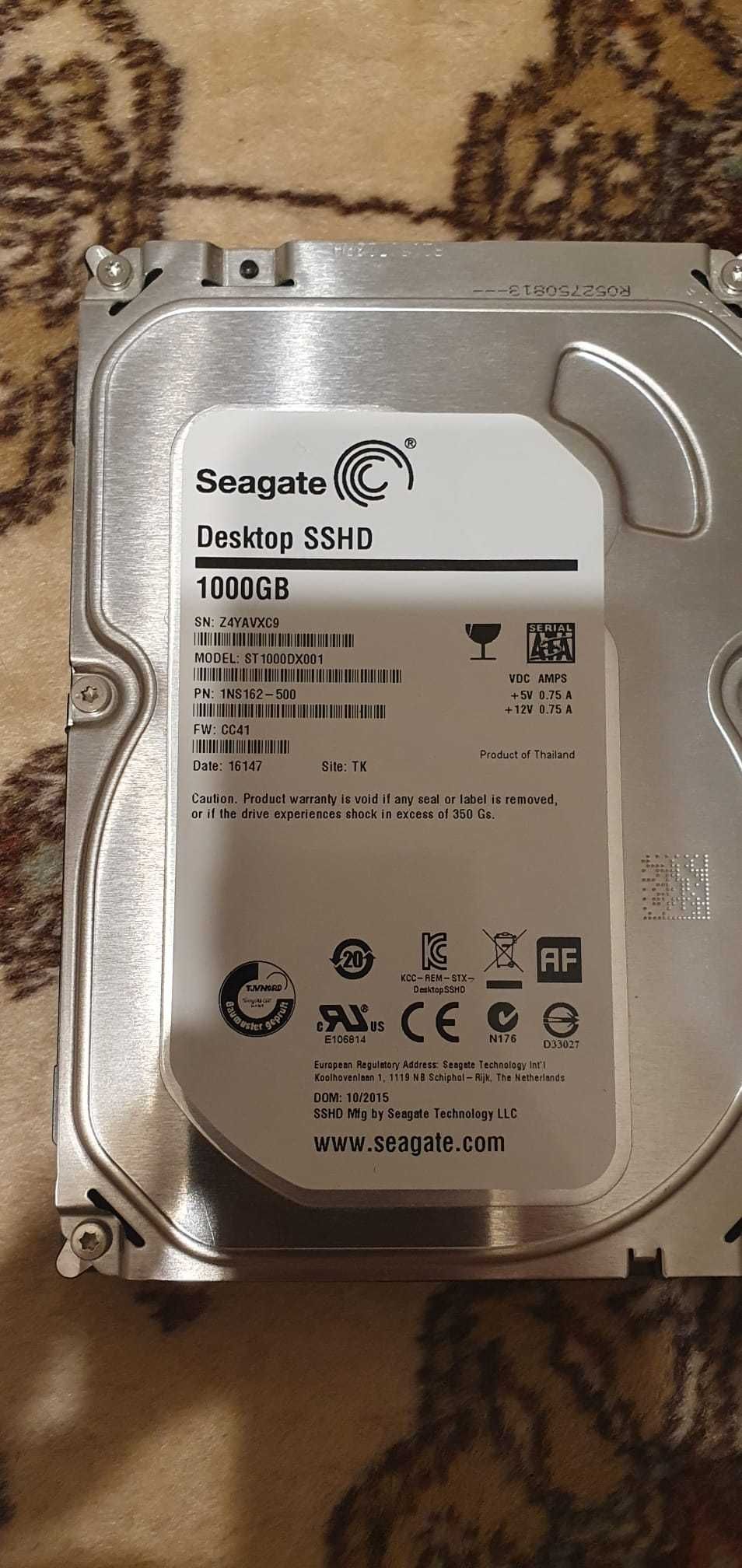 Seagate 1TB SSHD